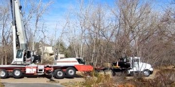 Crane Service Tree Removals