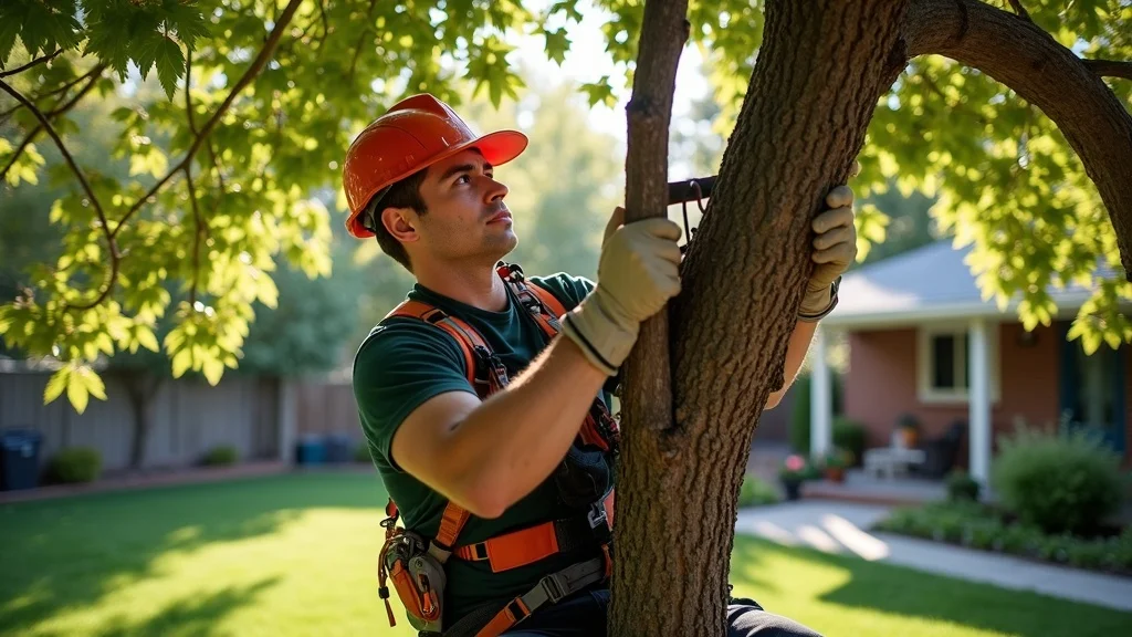 tree expert pruning branches in Denver for tree care and maintenance